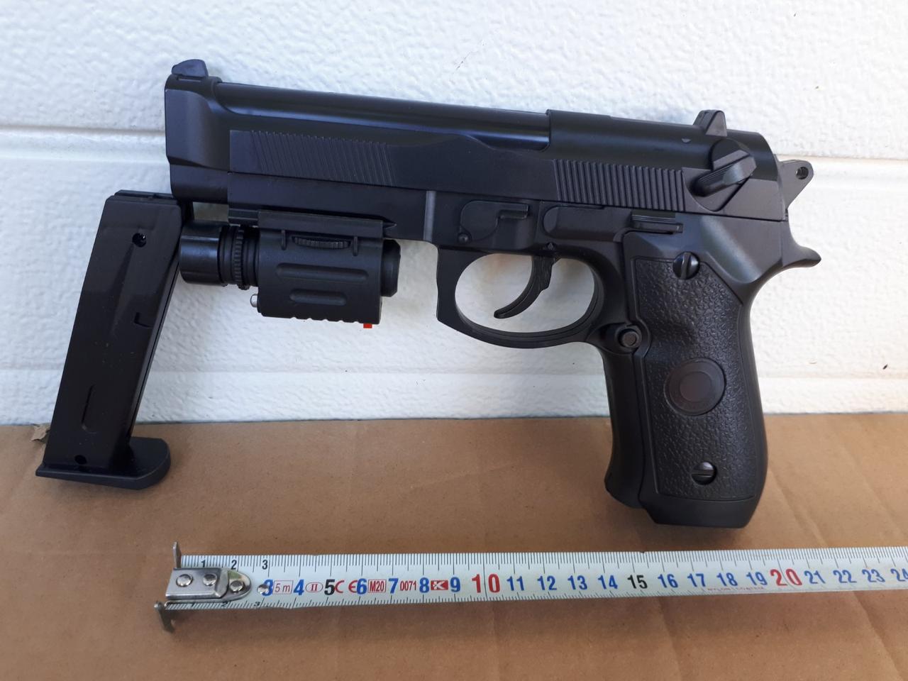 Купить 218-2 Пистолет на пластиковых пульках. В кульке. Пистолет ...