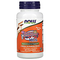 Пробиотики для детей Now Foods (Berry Dophilus Kids) 2 млрд КОЕ 60 жевательных таблеток