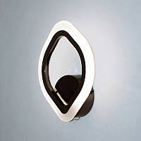 Світлодіодне акрилове бра, що димується 2800-7000К, без пульта, 8W*2 (LD3398-1CR). Чорний хром