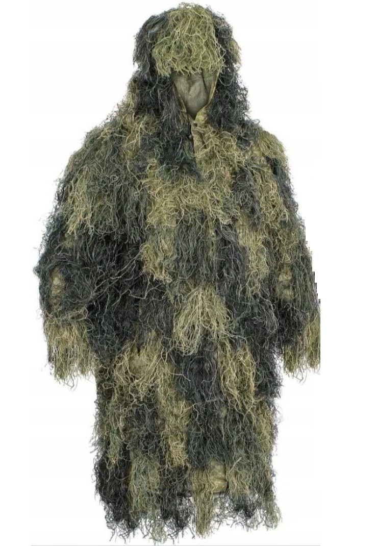 Маскирувальний халат Mil-Tec Ghillie Parka Woodland Sniper (Камуфляж)