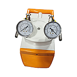 Насос вакуумний мембранний GM-0,50 (хімстійкий, 1 ступінчастий, 30 л/хв, 200 мбар, 0,8 бар), фото 3