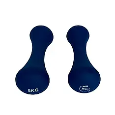 Гантелі неопронові для фітнесу 2 по 5 кг Гантелі, гирі, штанги та диски