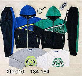 Спортивний костюм-трійка для хлопчика оптом, S&D, 6-16 років, арт. XD-010
