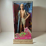 Барбі Кен блондин із дошкою для серфінгу Barbie The Movie Ken Doll HPJ97, фото 3