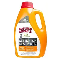 Устранитель пятен и запахов кошек Nature's Miracle Set-In Stain Destroyer с формулой активного кислорода 3.7 л