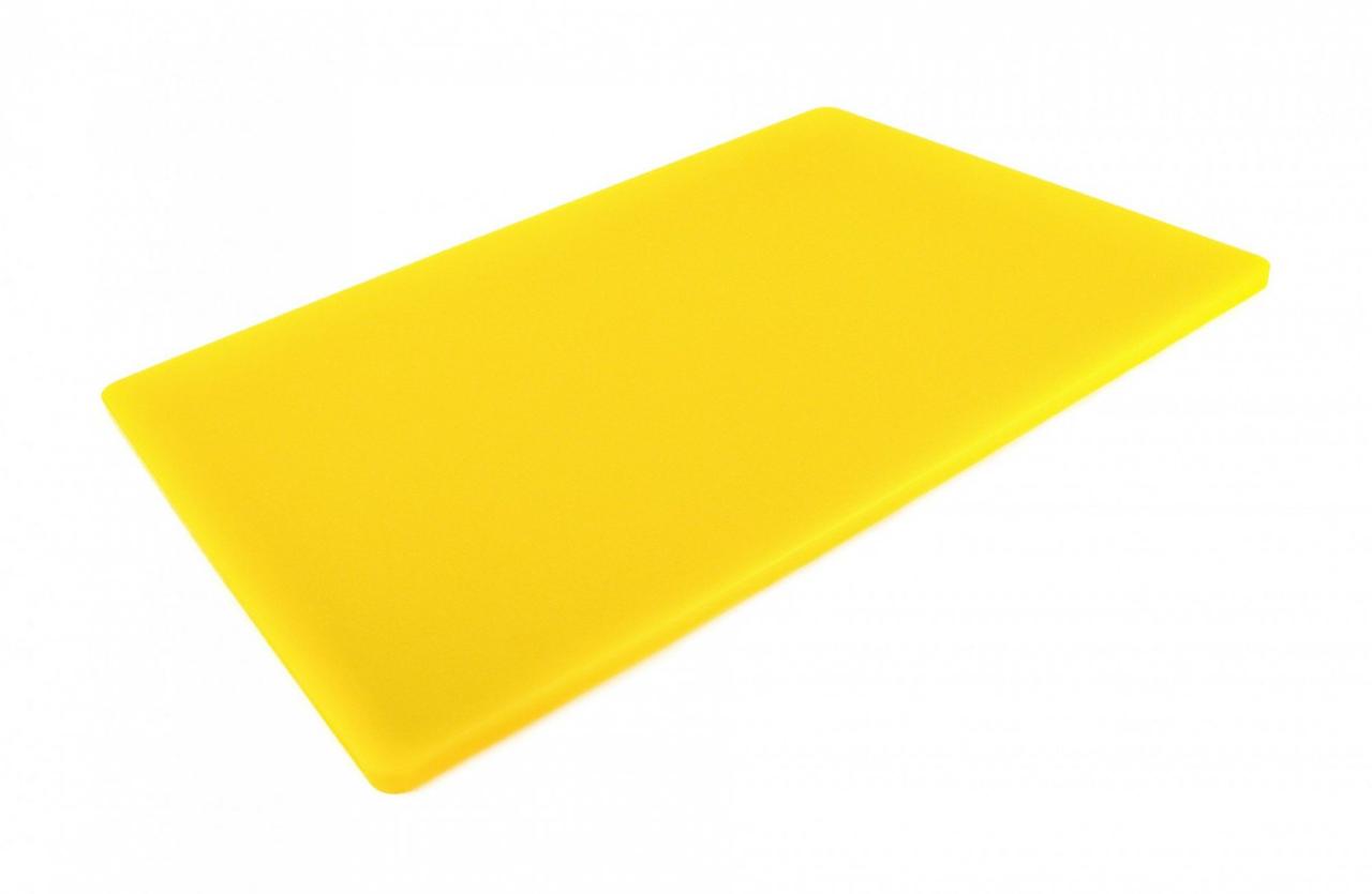 Професійна дошка обробна 60×40×1.3 см HACCP 6 кольорів Жовта