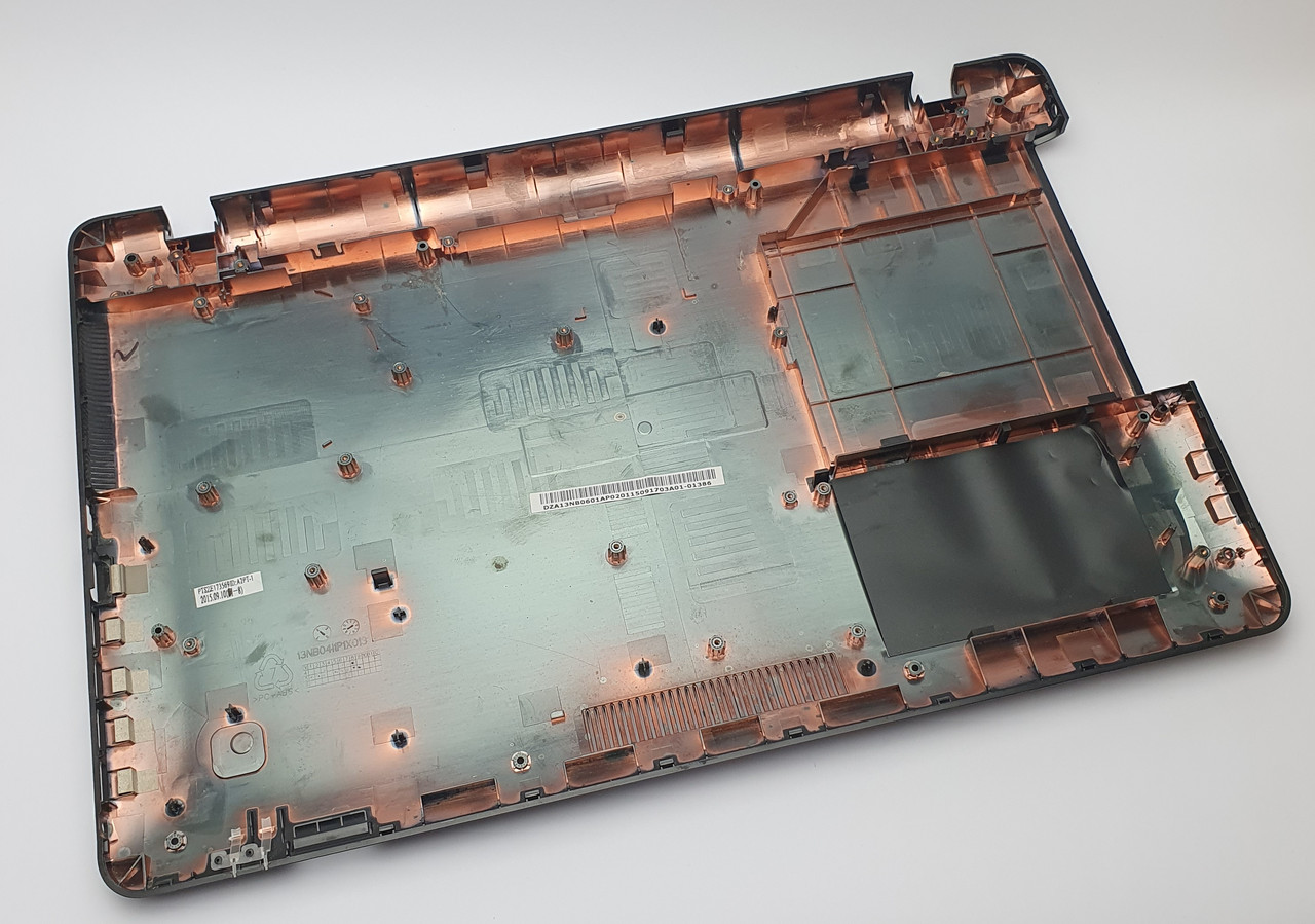 Корпус нижній asus x751m сервісний оригінал з розборки, фото 1