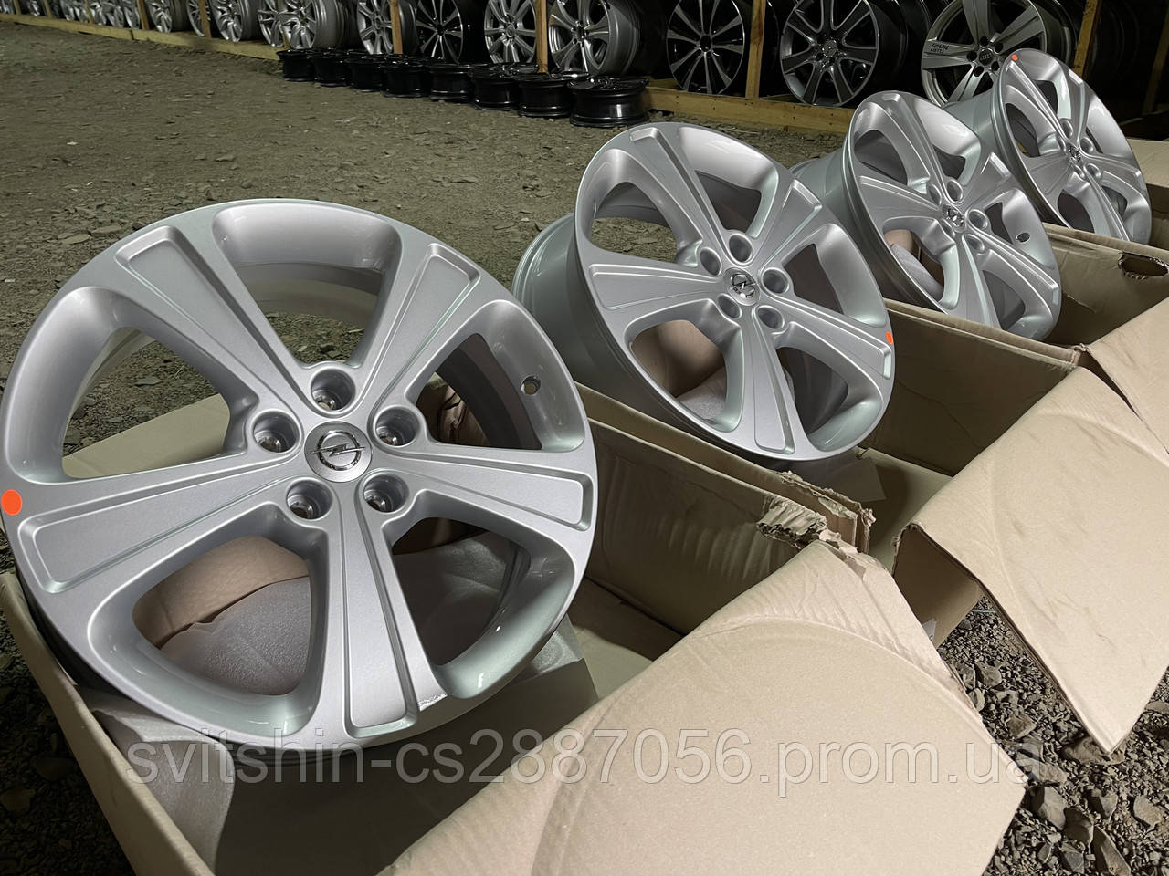 Нові титани OPEL 5/115 R19 7J ET45 комплект