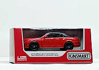 Машинка Kinsmart "Bentley Continental Supersports Convertible" червона KT5353W-1, фото 2