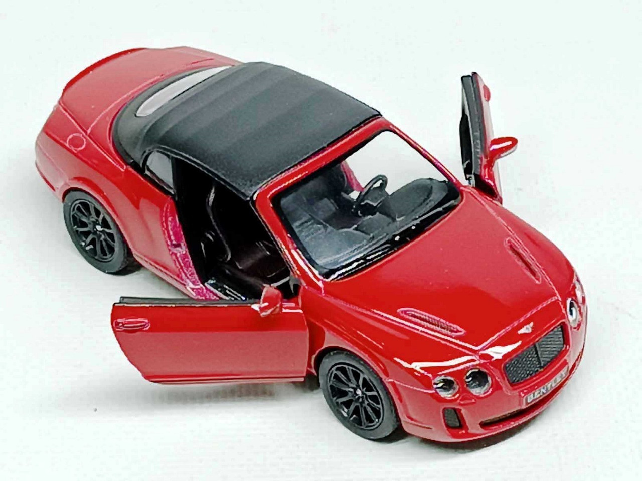 Машинка Kinsmart "Bentley Continental Supersports Convertible" червона KT5353W-1