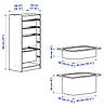Каркас стелажа TROFAST 46х30х94 см IKEA (793.376.31), фото 2