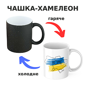 Чашка-хамелеон з принтом 330 мл Home