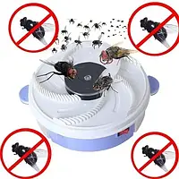 Ловушка для насекомых Electric Fly Trap MOSQUITOES / Электрическая мухоловка с USB / Уничтожитель комаров |