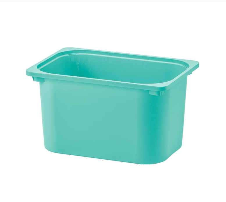 Контейнер TROFAST  бірюзовий  42x30x23 см IKEA 404.640.31, фото 1