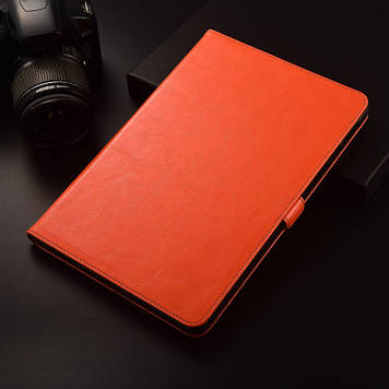 Чохол для Xiaomi Redmi Pad з натуральної шкіри протиударний вологостійкий книжка з підставкою "GRAVITY" Жовтогарячий