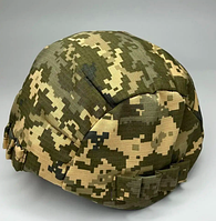 Чехол кавер для шлема пиксель ВСУ армейский чехол на шлем чехол на каску пиксель тактический чехол на каску