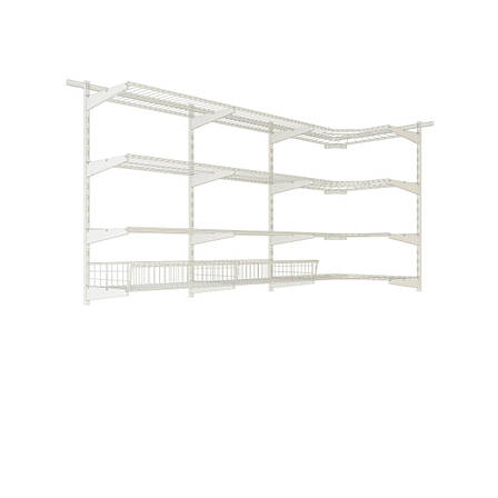 Гардеробна система набір WHITE Edition ТМ "KOLCHUGA" (Кольчуга) (1800/600-10-016), фото 1