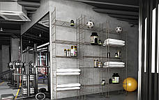 Полиця (630х355 мм) GREY Edition ТМ "KOLCHUGA" (Кольчуга) (40529014), фото 3