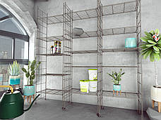 Полиця (630х355 мм) GREY Edition ТМ "KOLCHUGA" (Кольчуга) (40529014), фото 4