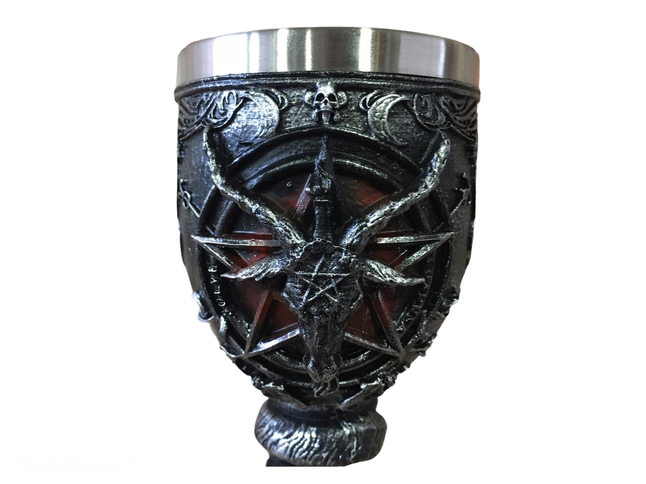 Келих для Вина Гуртка Чашка Череп Сатана Бафомет Гра Престолів Game Of Thrones Кубок Готика Подарунок