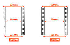 Тримач для релінга (білий) ТМ "KOLCHUGA" (Кольчуга) (40529310), фото 5