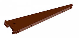 Кронштейн подвійний для ДСП/скла/дерева 220 мм (коричневий) ТМ "KOLCHUGA" (Кольчуга) (40508288)