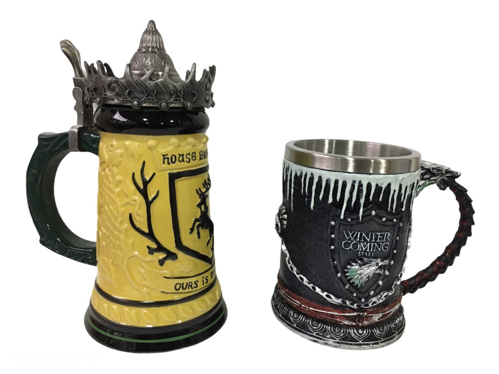 Подарунковий набір Гуртка Game Of Thrones House Герб Баратеонов Гра Престолів і Winter Is Coming Stark, фото 1