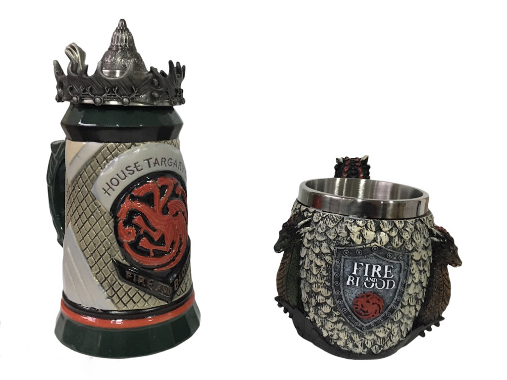 Подарунковий набір Гуртка Game Of Thrones House Targaryen Fire And Blood Гра Престолів і Fire And Blood