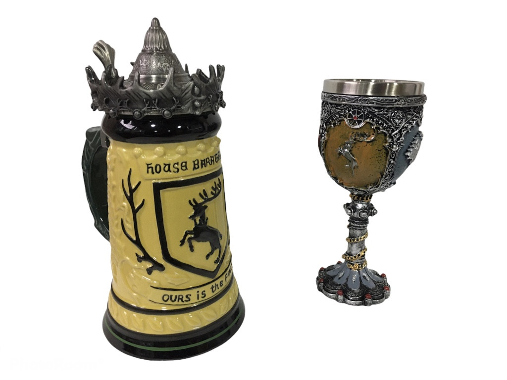 Набір Гуртка Game Of Thrones House Герб Баратеонов Гра Престолів Баратеони і Кубок