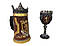 Подарунковий Набір Гуртка Game Of Thrones House Lannister Stein Гра Престолів Будинок Ланністеров і Winter Coming, фото 4