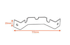 Кронштейн під кутову полицю (173х25мм) білий ТМ "KOLCHUGA" (Кольчуга) (40529271), фото 3