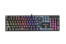 Клавіатура механічна ігрова Xtrike GK-915 Luminous Multicolor Black, фото 2