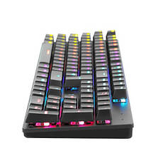 Клавіатура механічна ігрова Xtrike GK-915 Luminous Multicolor Black, фото 3