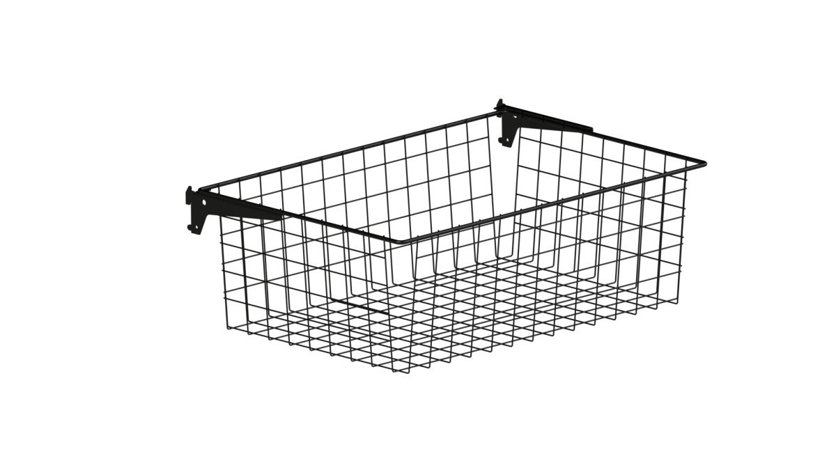 Кошик AIR BASKET(600х400х190 мм) BLACK Edition чорний ТМ "KOLCHUGA" (Кольчуга) (40529342)