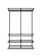 Гардеробна система набір BLACK Edition ТМ "KOLCHUGA" (Кольчуга) (1200-20-044)