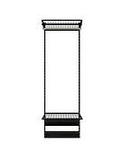 Гардеробна система набір BLACK Edition ТМ "KOLCHUGA" (Кольчуга) (600-20-051)