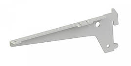 Кронштейн одинарний (170 мм) для ДСП/скла/дерева (комплект 2 шт) білий ТМ "KOLCHUGA" (Кольчуга) (60829057)