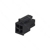 Конектор MOLEX Micro-Fit 3.0 MX-43025-0400 4 pin, чорний