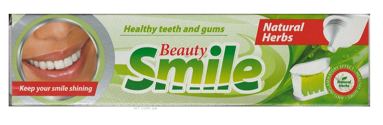 Зубна паста Beauty Smile Herbal На травах 100 мл