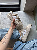Світлі жіночі кросівки Нью Беленс CT 302. Класні жіночі кроси New Balance CT 302 beige., фото 5