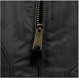 Куртка Mil-Tec Us Basic Cwu Flight Jacket Black 10404502.solve, фото 6