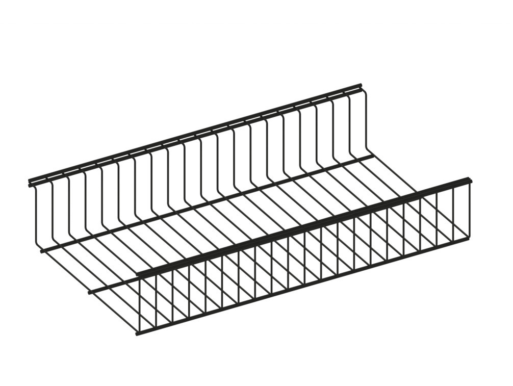 Кошик (606х306х100 мм) чорний ТМ "KOLCHUGA" (Кольчуга) (40529381)