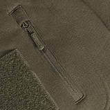 Реглан з капюшоном на блискавці Mil-tec Tactical hoodie Olive 11472012.solve, фото 5