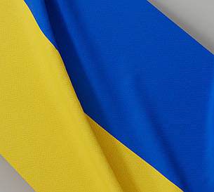 Прапор України із «кишенею» для флагштока (150х90см) ТМ "KOLCHUGA" (Кольчуга), фото 2