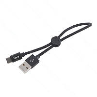 Кабель hoco X35 USB А - type-C 0,25м черный