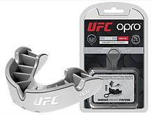 Капа доросла (вік 11+) OPRO Silver UFC White/Silver (ufc.102514003)
