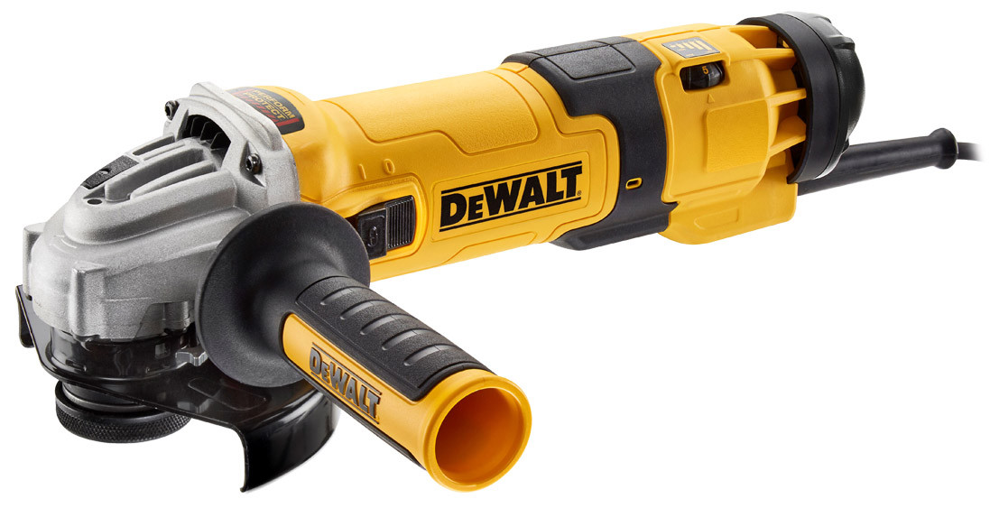 Кутова шліфувальна машина DeWalt DWE4257 125 мм електронне регулювання швидкості