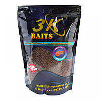 Пеллетс 3K Baits 2мм (креветка) 0,8 кг