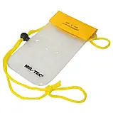 Герметичний прозорий чохол Mil-tec для телефону 9,5*19,5см жовтий 15821015.solve, фото 3