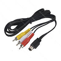 Кабель шт. mini din 9pin - 3 шт. RCA